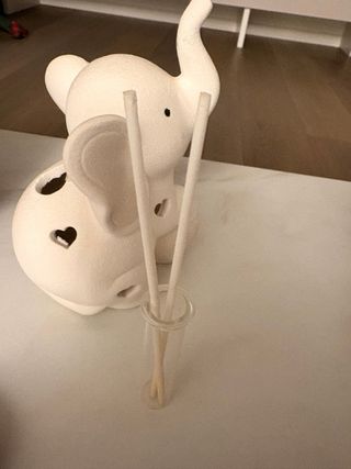 Profumatore Elefantino Beige/Bianco