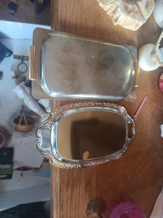 Vassoi Argento/Oro Anni '70