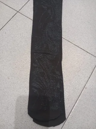 Collant Goldenpoint Lurex Azzurri Tg s