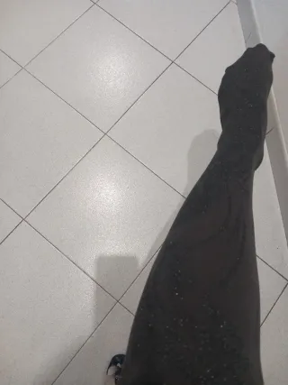 Collant Goldenpoint Lurex Azzurri Tg s