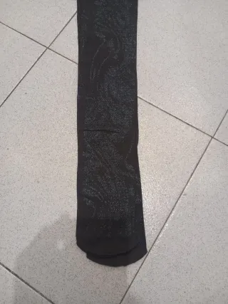 Collant Goldenpoint Lurex Azzurri Tg s