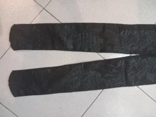 Collant Goldenpoint Lurex Azzurri Tg s