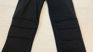 Leggings Stradivarius negros con cremalleras