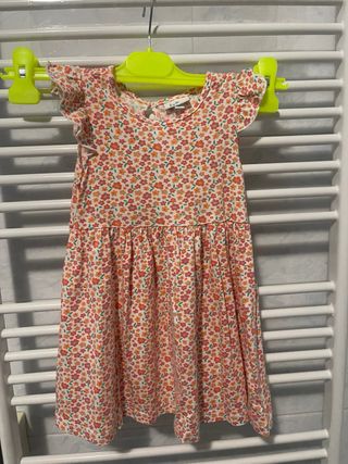 Vestitino bimba 18/24 con riccetti a giro