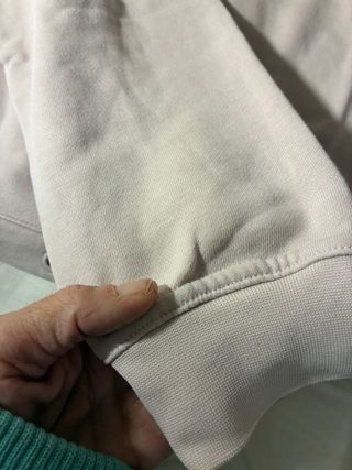 Sudadera Nike Talla M Rosa y Blanca