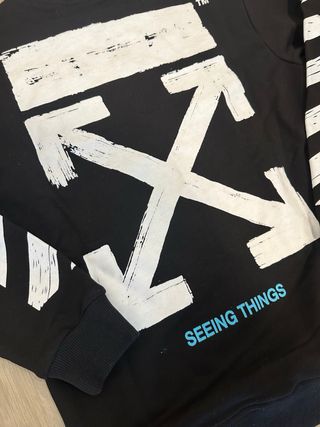 Felpa Off-White nera