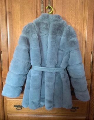 Abrigo de pelo talla M