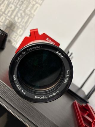 Tubo refractor Askar FRA 500 APO más reductor 0.7x