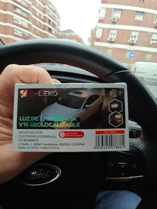 Baliza V16 Geolocalizable G-LEKO DGT Homologada