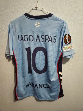 Camiseta Celta Iago Aspas Europa League Hummel