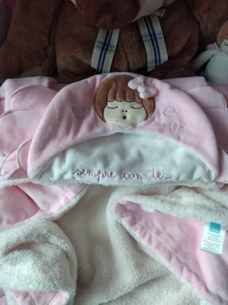 Accappatoio neonato con cappuccio