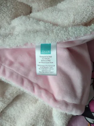 Accappatoio neonato con cappuccio