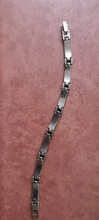 Conjunto Gargantilla y Pulsera Acero Inoxidable