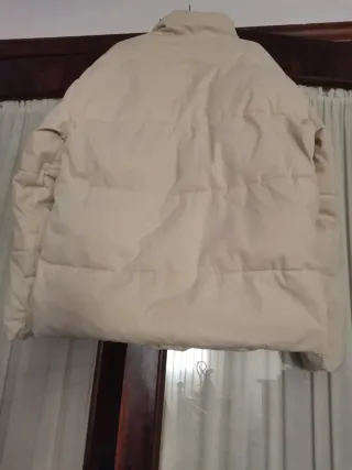 Cazadora de invierno beige