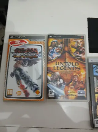 Lote 5 Juegos PSP: LittleBigPlanet, Burnout, Tekke