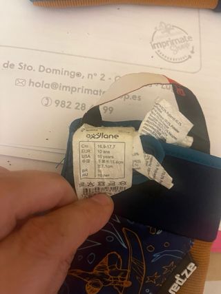 Guantes de esquí Wedze Novadry Talla 10