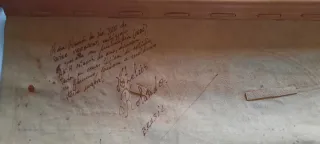 Mapa antiguo de cuero