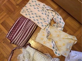 Lotto di Bordure, pizzi e passamanerie per cucito