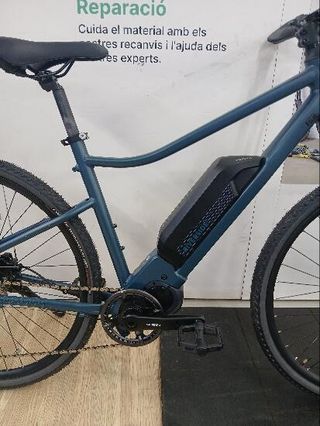 Bicicleta eléctrica de trekking viaje aluminio Riverside