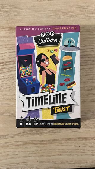 Juego de cartas Timeline Twist Pop Culture