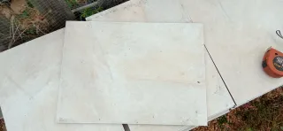 Suelo exterior baldosas