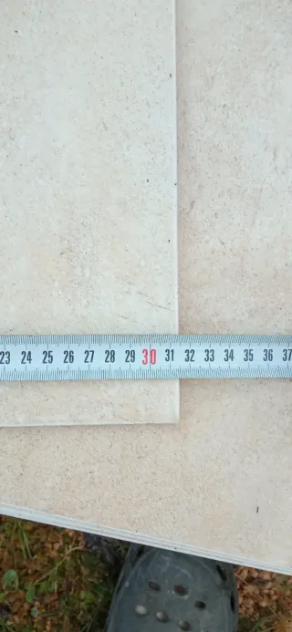 Suelo exterior baldosas