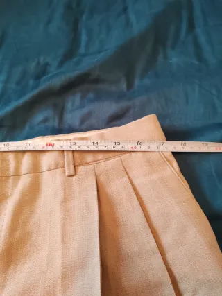 Pantalone uomo sartoriale beige taglia 54