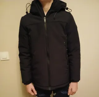 Chaquetón Alvaro Moreno Negro talla 13 -14