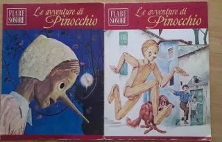 Lotto 4 Vinili Fiabe e Zecchino d'Oro