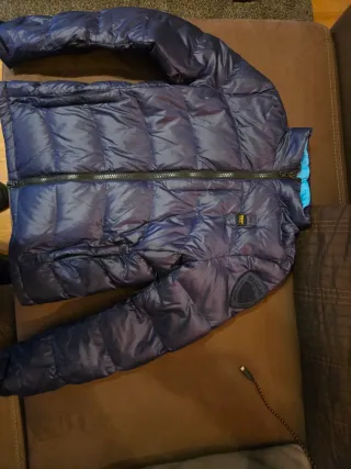 Cazadora Blauer de Plumas Azul