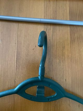 Set 12 grucce appendiabiti plastica