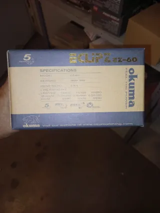 Carrete de pesca Okuma Eclipse EZ-60