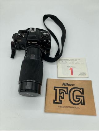 Nikon FG + Vivitar Series 1 70-210mm f/3.5
