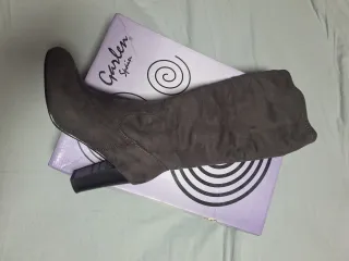 Botas altas Garlen grises