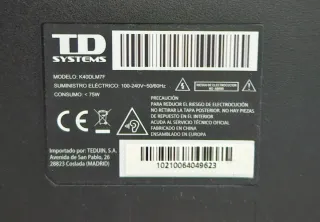 Televisión TD System 41"