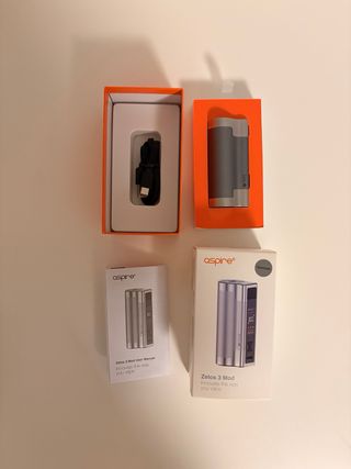 Aspire Zelos 3 Mod Gunmetal