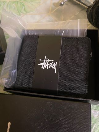 Lote 2 Carteras Stussy Negras