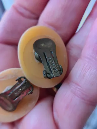 Orecchini clip vintage Germania anni '60