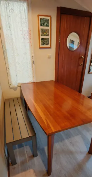 Mesa comedor 160x90 cm color cerezo