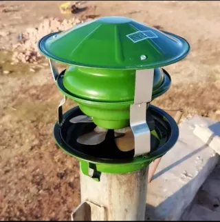 Extractor Humo Gemi Verde Metal
