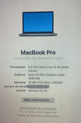 MacBook Pro 13 Apple