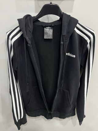 Felpa Adidas con cappuccio e zip