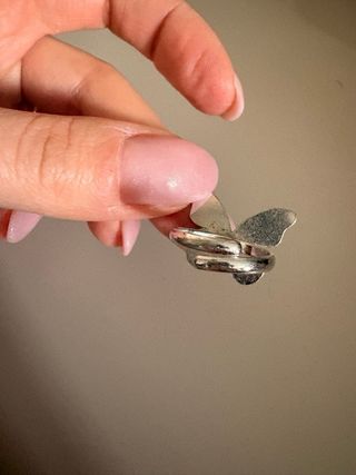 Anello Stroili Farfalla Glitter Regolabile