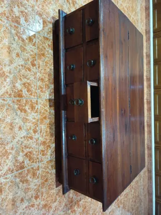 Mesa Baúl Madera Marrón