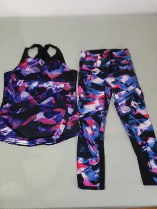 Conjunto deportivo mujer estampado