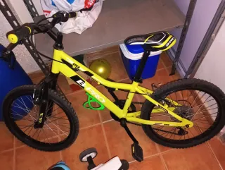 Bicicleta Infantil B-Pro 20 Amarilla