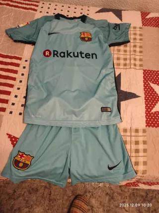 Equipación Fútbol FC Barcelona Niños