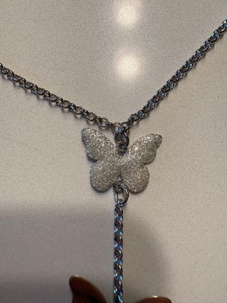 Stroili Catenina con Farfalle Argento