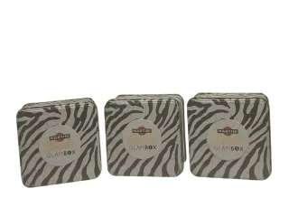 Set 3 Scatole Latta Martini Glambox Vintage Design