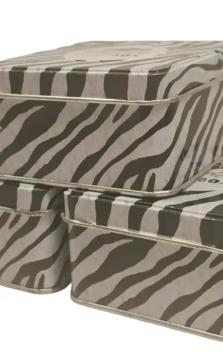 Set 3 Scatole Latta Martini Glambox Vintage Design